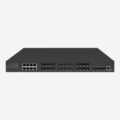 Twee ventilatoren 10 GB schakelaar met VLAN-ondersteuning en wisselstroomvoorziening voor hoge prestaties