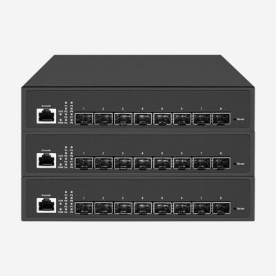 Verbeter uw netwerk met 10GB Layer 3 Switch, 8 10G SFP-poorten, IPv4/IPv6, statische ARP