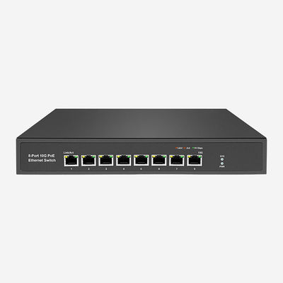 119.04Mpps Forwarding Rate 10G Unmanaged Switch Voor verschillende netwerkomgevingen